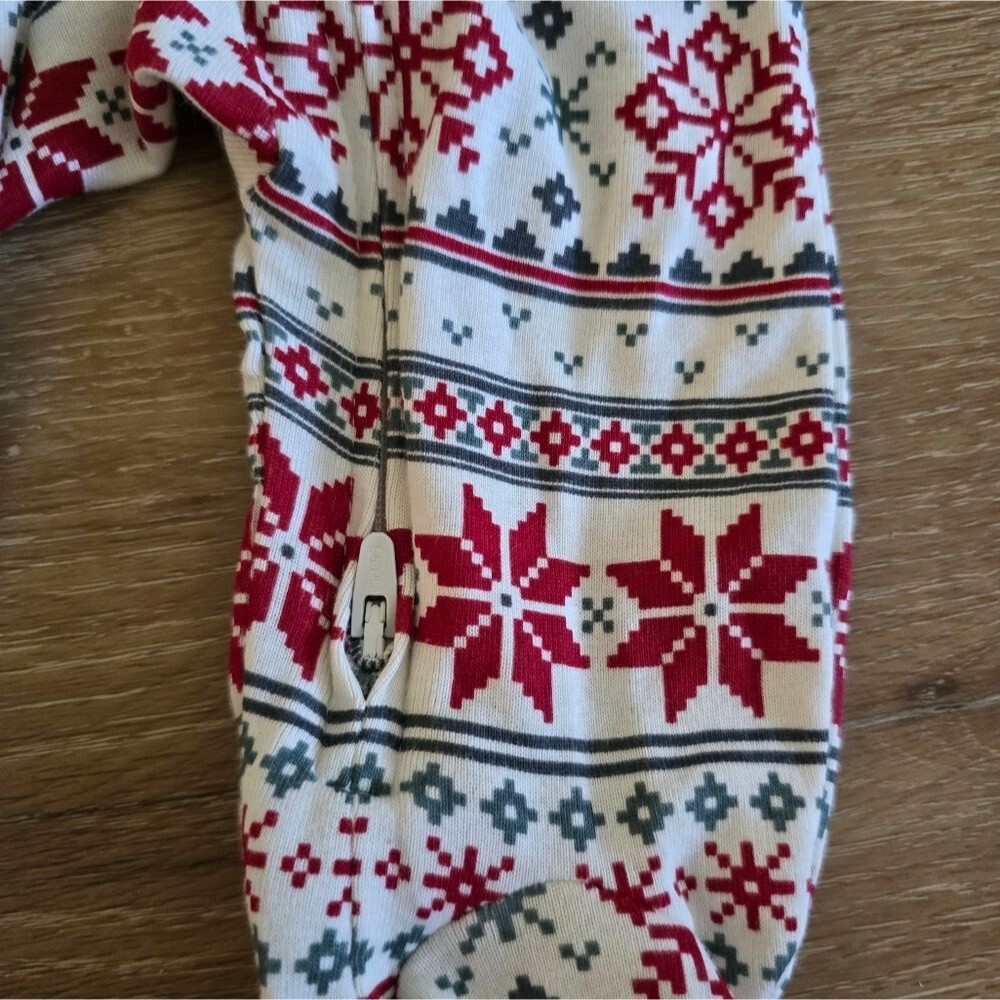 Baby Little Planet by Carter's Fair Isle Print Sleep & Play 6 Months - Picture 3 of 7